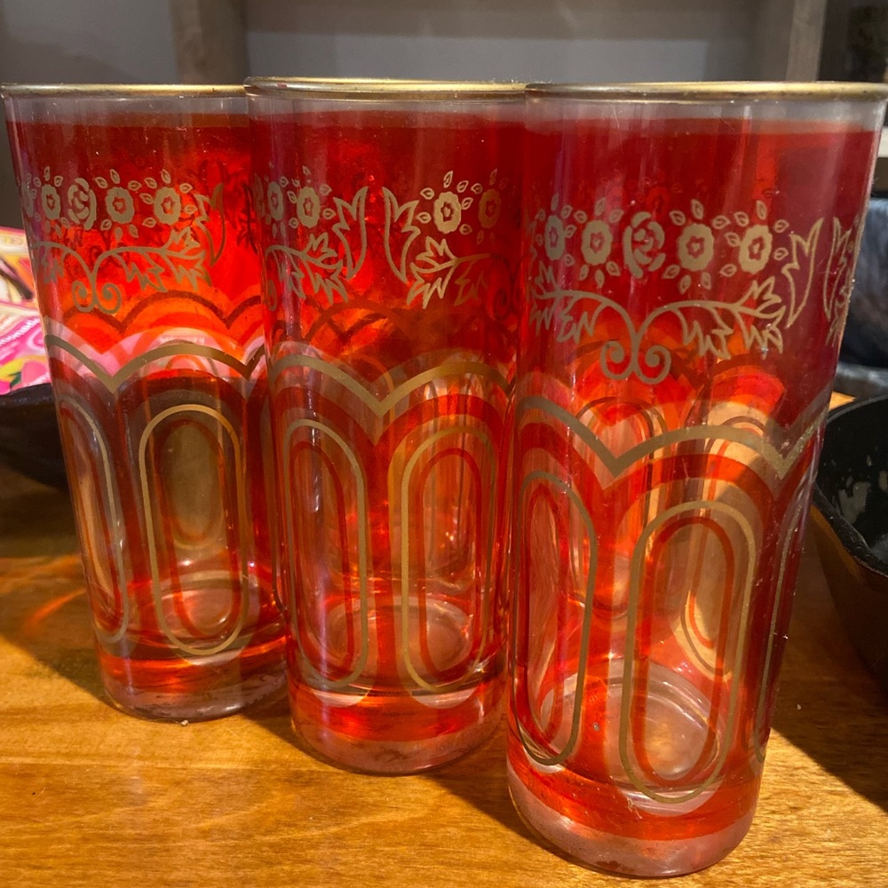 Late 20th Century Glass Candleholder Vases - MCM